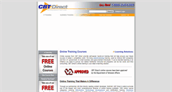 Desktop Screenshot of cbtdirect.com